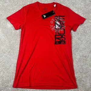 Adidas Womens Small Red Ottawa Senators NHL Hockey Climalite Creator T-Shirt NWT